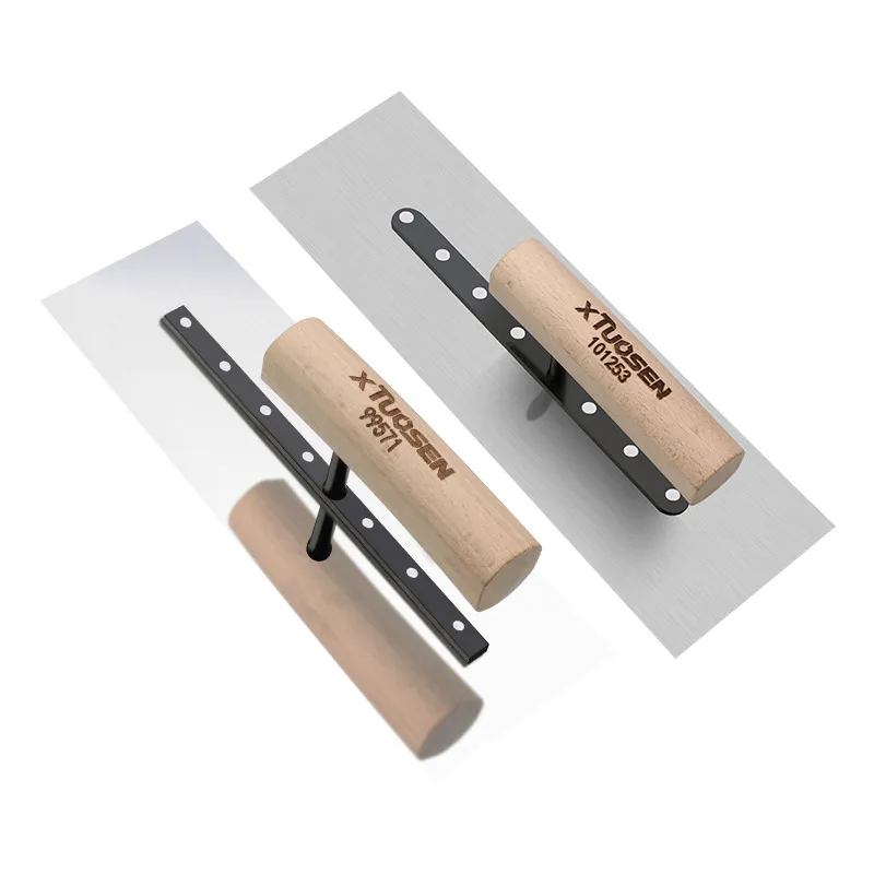 Stainless Steel Trowel Set – Drywall Knife, Putty Scraper, Plastering Float & Finishing Trowel for Wall Putty, Floor Epoxy, and Insulation Board Application
